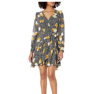 ASTR The Label Aja Mini Wrap Dress
